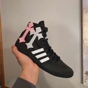 Custom Adidas Black Combat Speeds-size 8